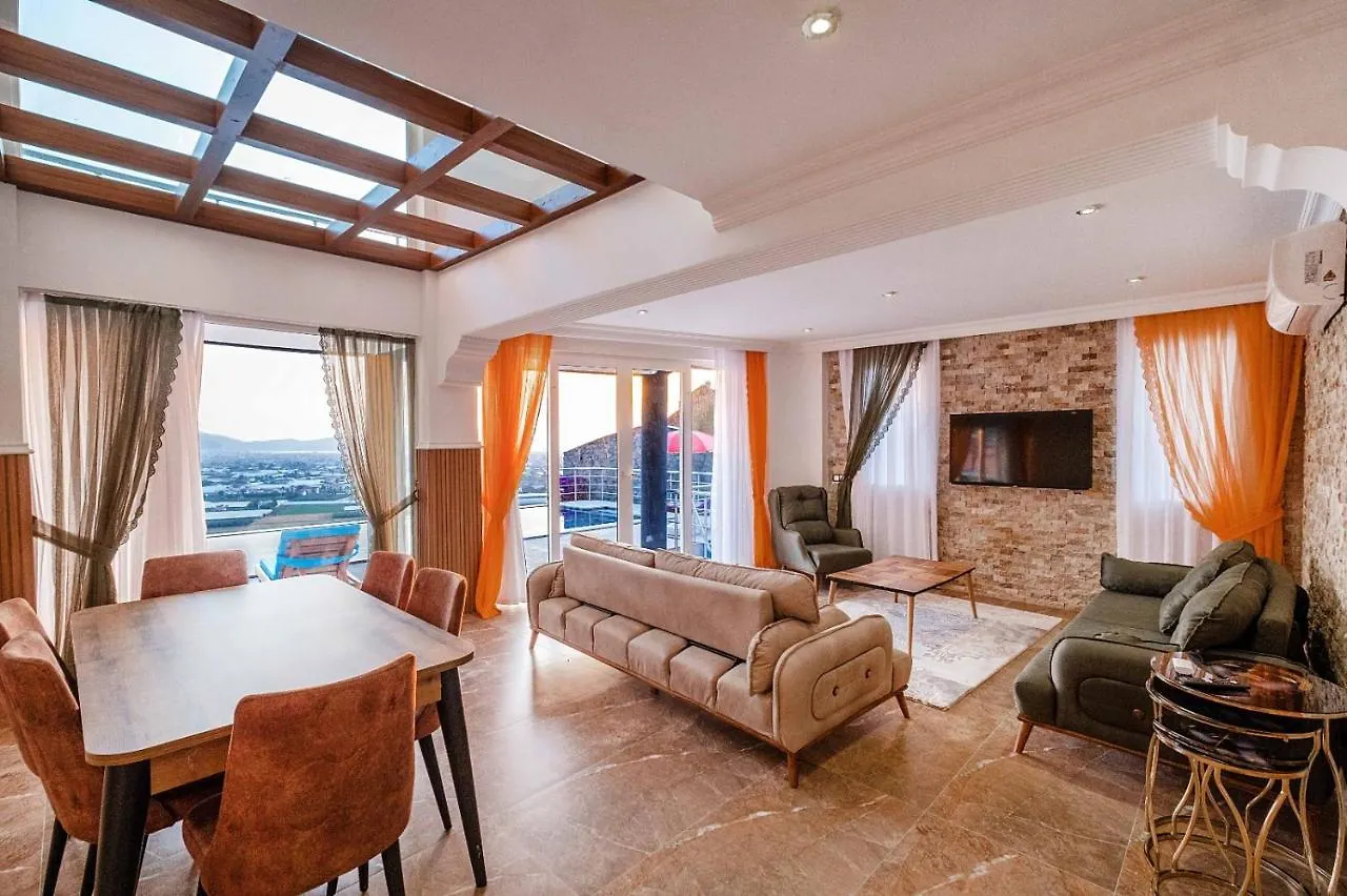 Sessiz,Sakin, Huzurlu Jakuzi Ve Saunali Deniz,Doga Manzarali Muestakil Villa Fethiye Turkije