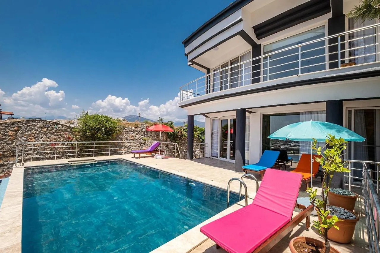 Sessiz,Sakin, Huzurlu Jakuzi Ve Saunali Deniz,Doga Manzarali Muestakil Villa Fethiye